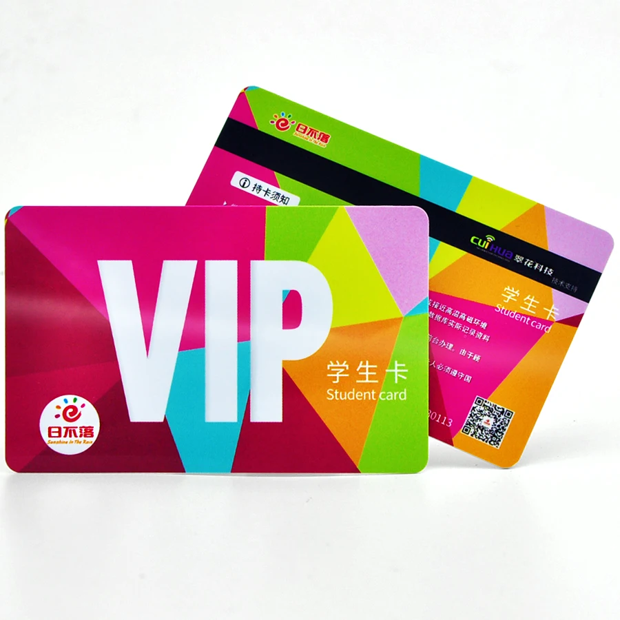 Student/membership/vip ID card with full color & custom design