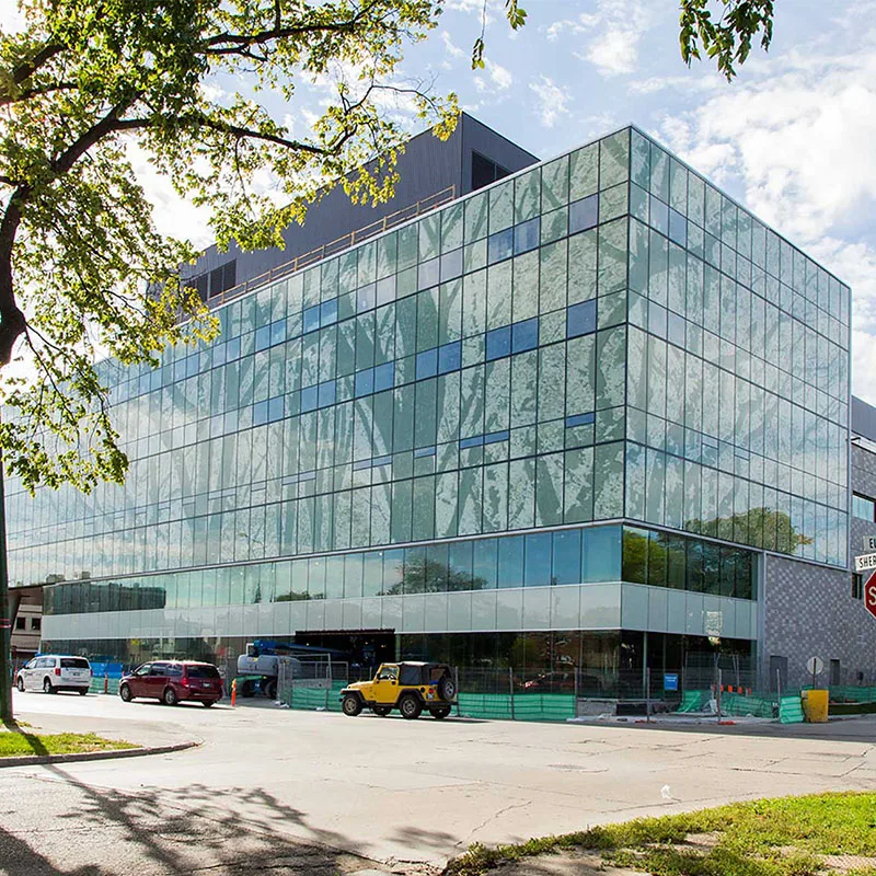 Togen Digital Printed Glass for Plaza Facade Cladding