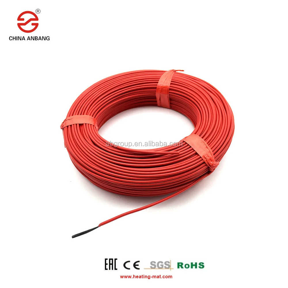 Outdoor heating cable best radiant floor heating cable heat trace cable for Russia market