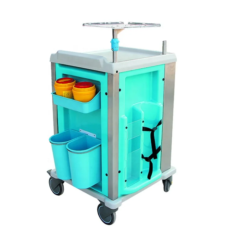 Аварийные тележки CE ISO на продажу, медицинская тележка из АБС-пластика