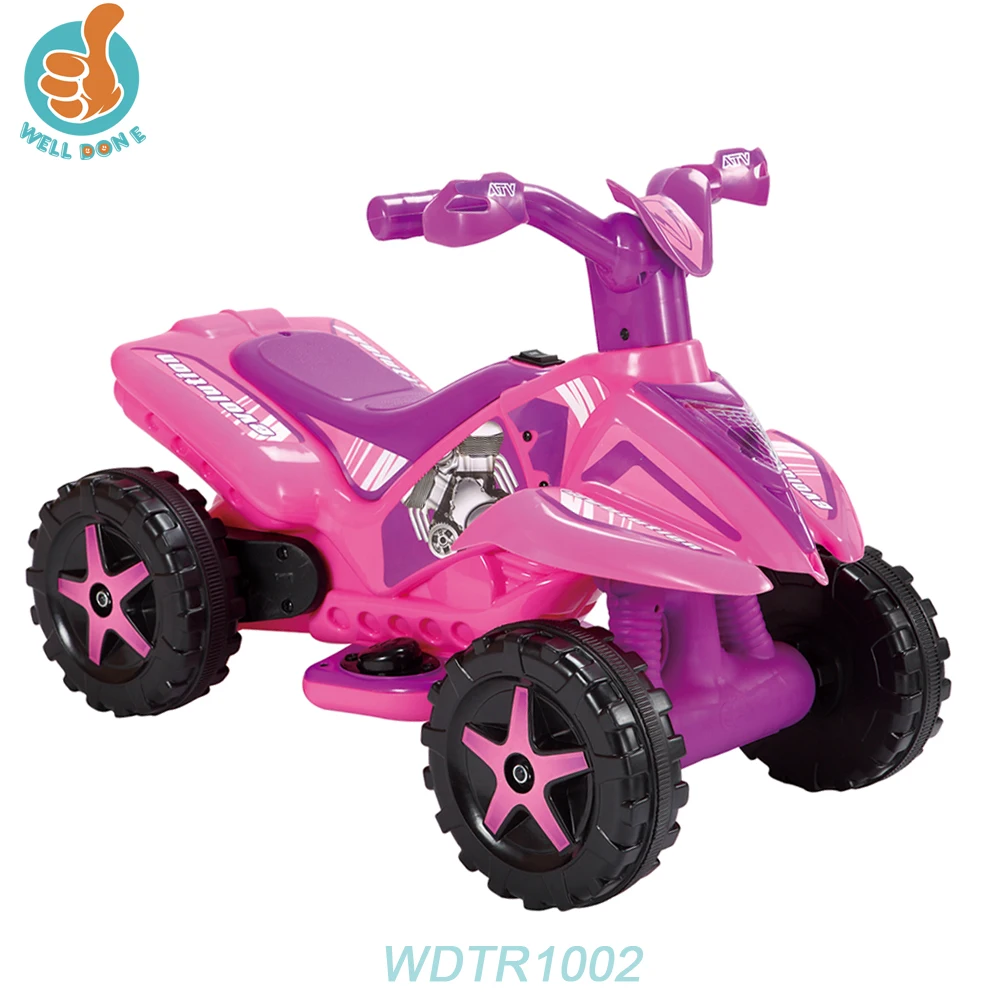 WDTR1002 High Quality Electric Motor Four-Wheel Plastic Kids Toys with Battery Power Control Auto Parts & Accessories Kids Car