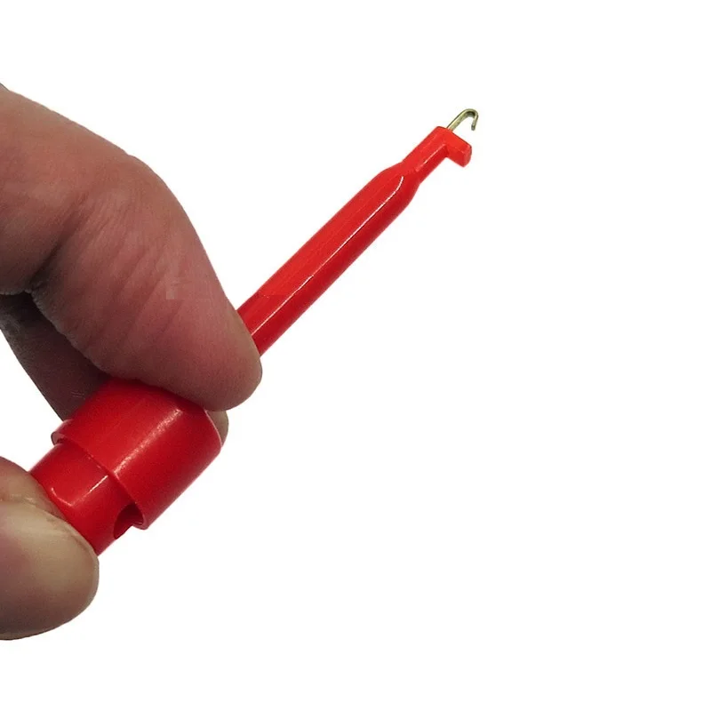 Мультиметр комплект свинцовых проводов крюк тестовый зажим для захвата тестовый зонд кабель сварочный тестовый зажим