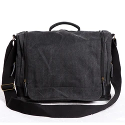 1212 Wholesale Vintage Canvas Satchel Bag Men Briefcase