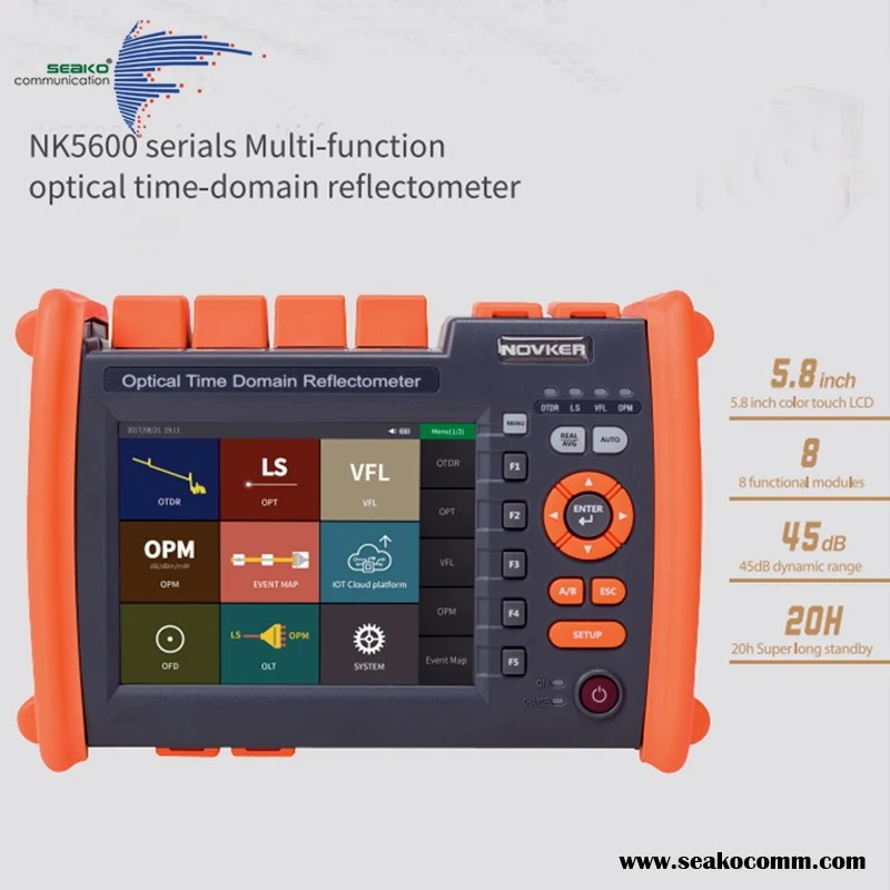 Optical Time Domain Reflectometer, OTDR, Novker, Handheld, NK5600, moderate price