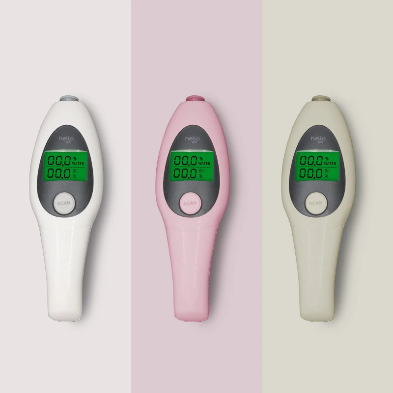 
High accuracy portable handheld smart skin scanner analyzer facial 