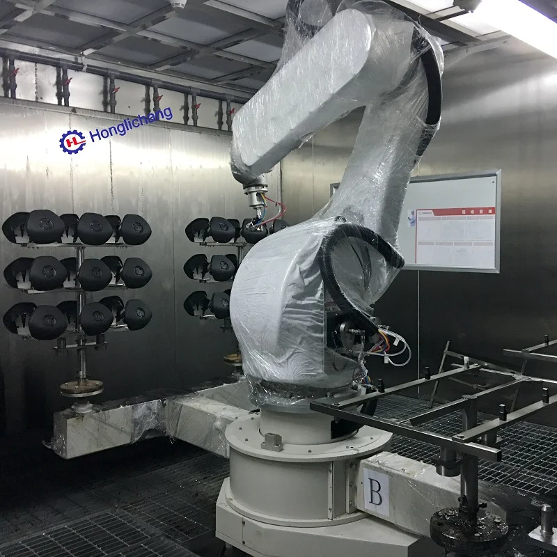 Robotic PU Paint Automatic Paint Shop for Automotive Parts