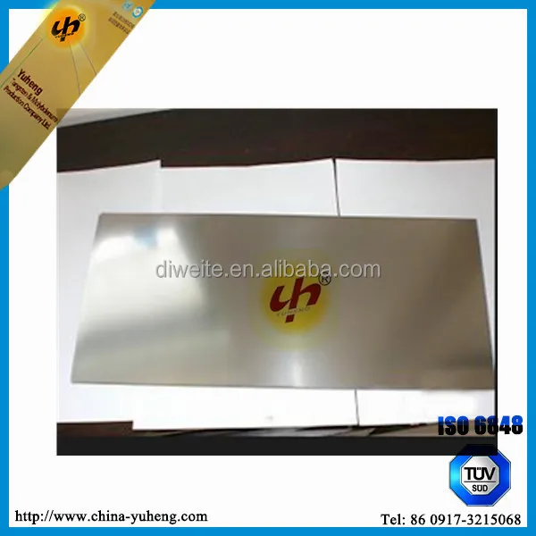 factory direct  sale  niobium sheet  price per kg
