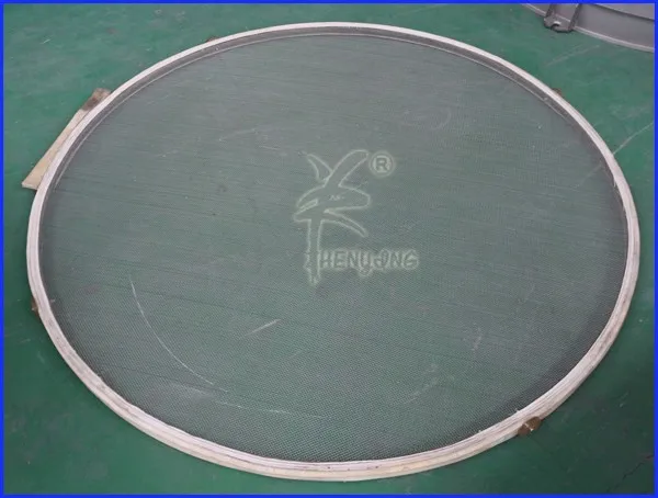 Powder sieve screen frame