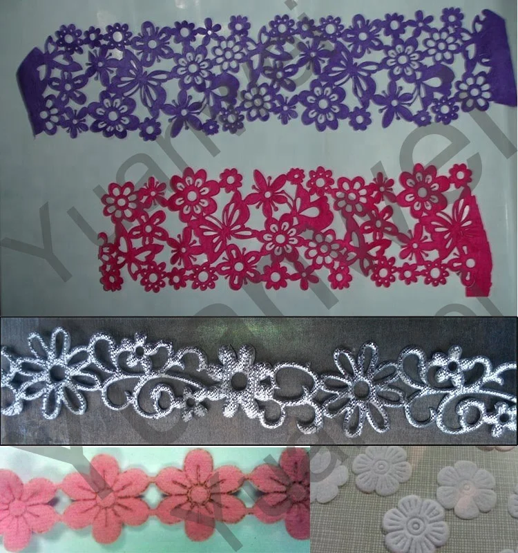 ultrasonic leather fabric lace sewing machine with CE