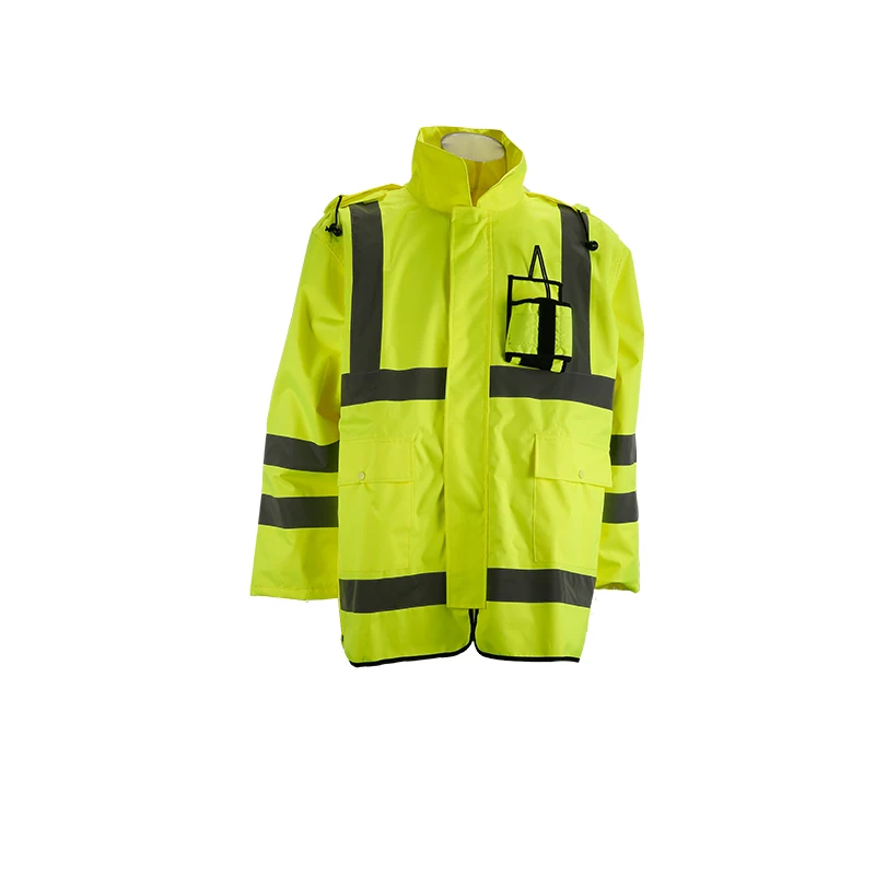 Original Hi Vis Winter reflective jacket and safety jacket For roadsafety KF-055