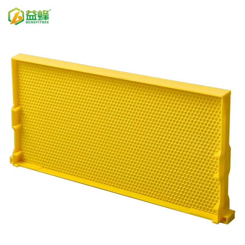 European plastic bee honey comb frame with foundation used for beehive