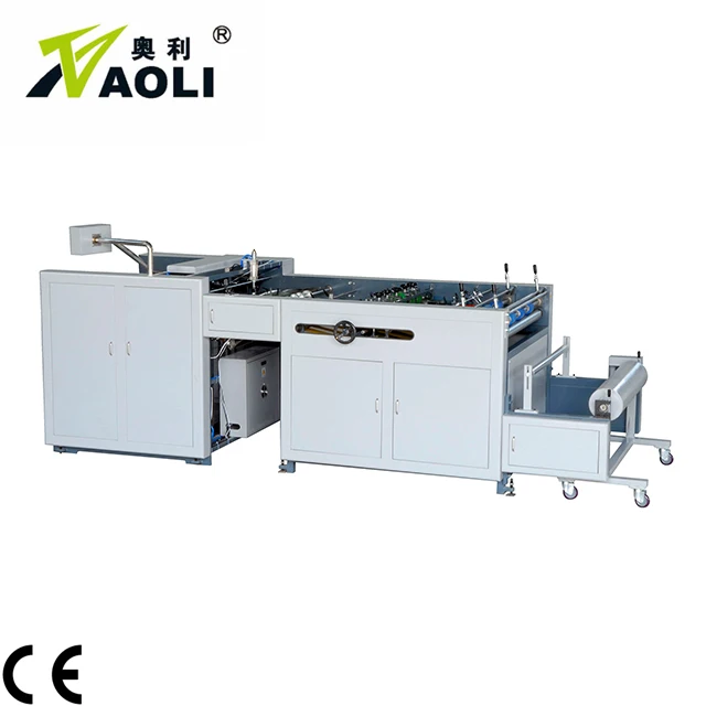 Automatic BOPP OPP PE film laminated paper sheet separating machine film die cutting machine