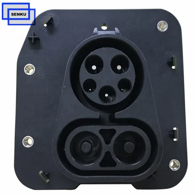 
 Впускное отверстие электромобиля 150 А, быстрая зарядка, комбо, CCS, 1 розетка  