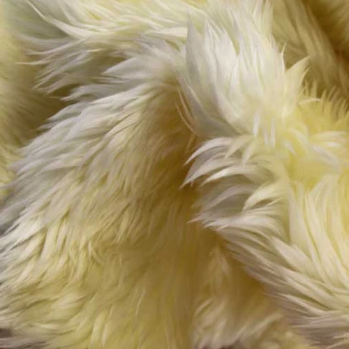 
 Высококачественный 100% легкий кремовый цвет Boa  