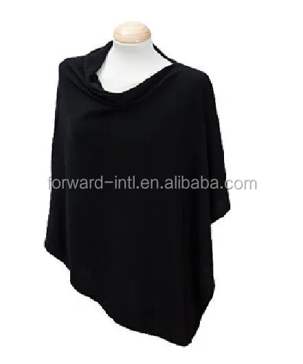 2016-2017 Fashion design wholesale knitted women pure wool cashmere poncho