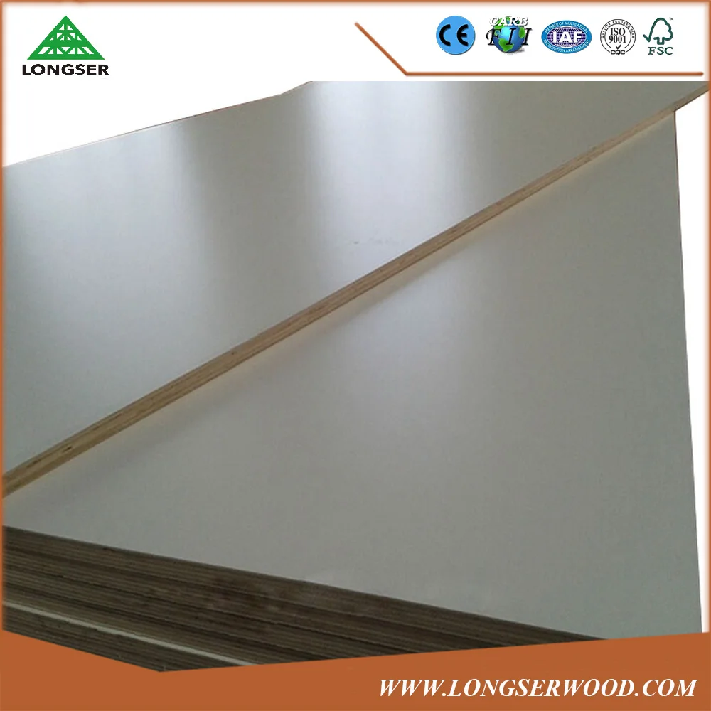 
Competitive Price Melamine Plywood / 5mm Melamine Backing Board 
