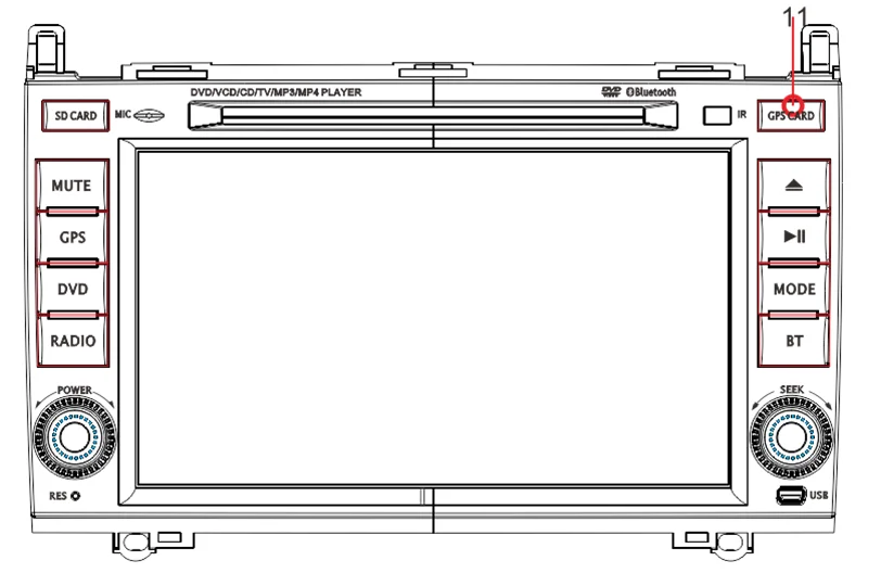 
Cheap Touch Screen Car Radio Music MP4 Player for Sprinter 