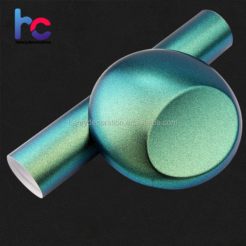 Super Shiny Color Changing Pearl White Chameleon Holographic Car Vinyl Wrap