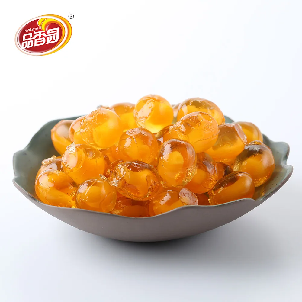Hot sale good quality mango jam filled fruit flavor soft gummy candies chewing gums manufacturer