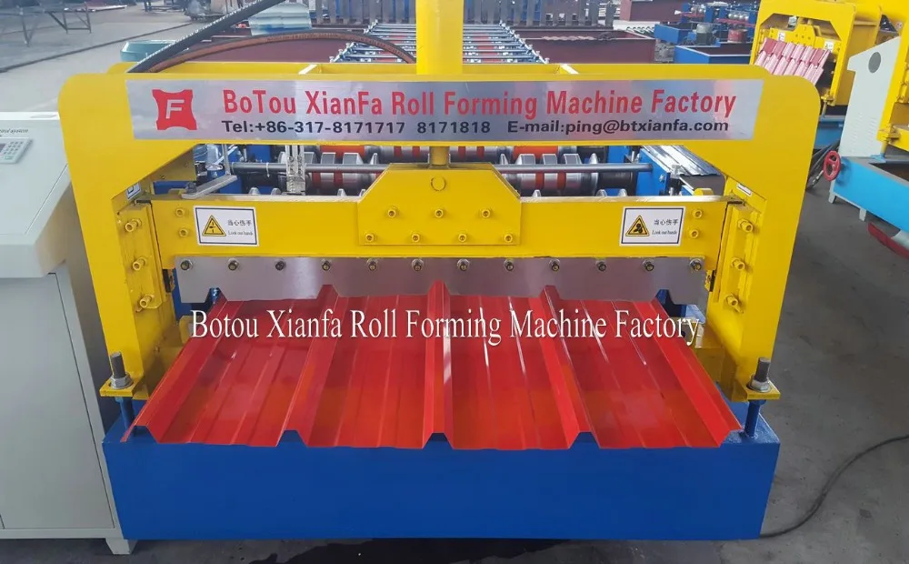 Auto Aluminum Roofing Sheet Iron Sheet Roll Forming Making Machine
