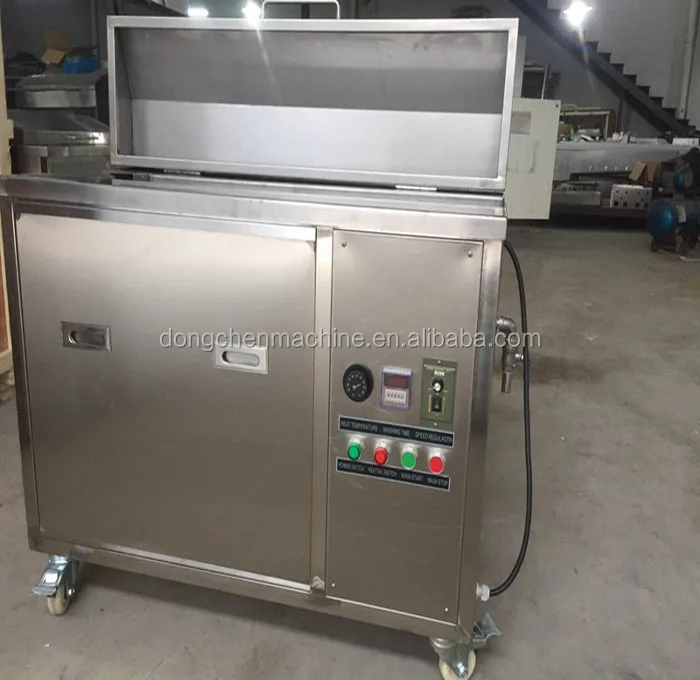 Anilox printing roller or gravure cylinder ultrasonic cleaning machine