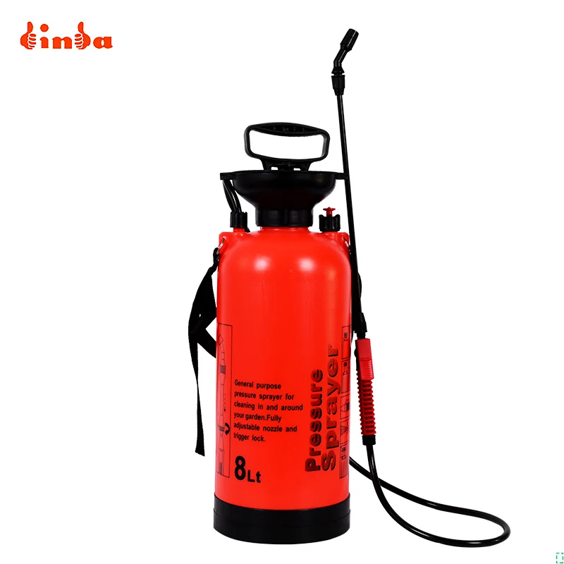 8L Single-shoulder Garden Manual Pressure Sprayer