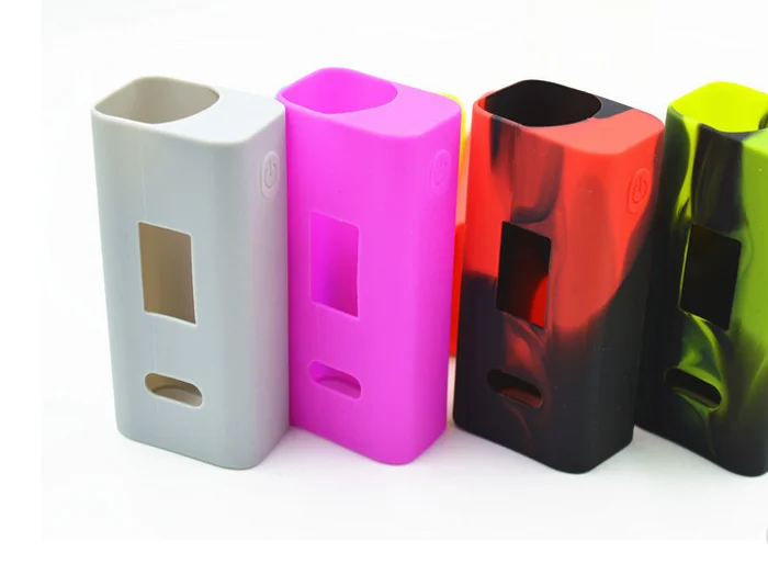 wholesale e cig box mod skin silicon box mod cover in stock