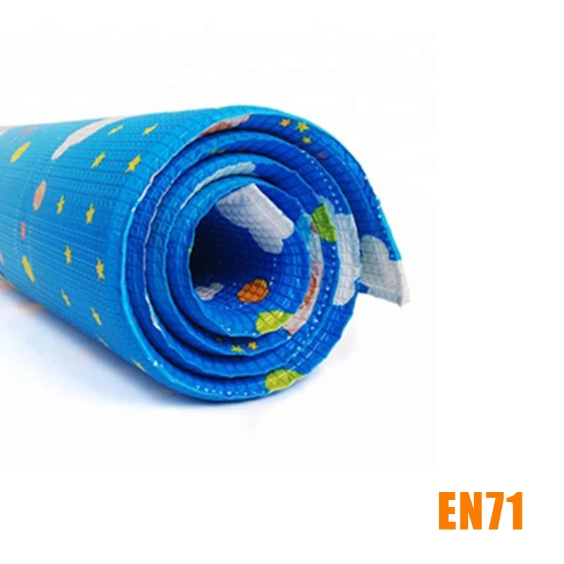 Odorless durable PU soft foam mat for kids Dining table baby Playmat