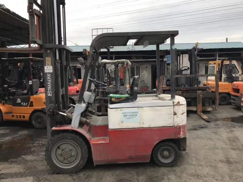 Second hand electric forklift with wonderful working condition cheap for sale