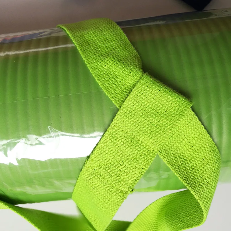 
Best Selling Gym Home Yoga Exercise Adjustable Cotton Yoga Mat Carrying Strap 
