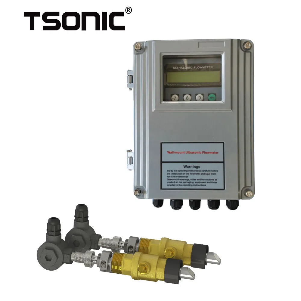 Wall Mounted Ultrasonic Water Flow Meter