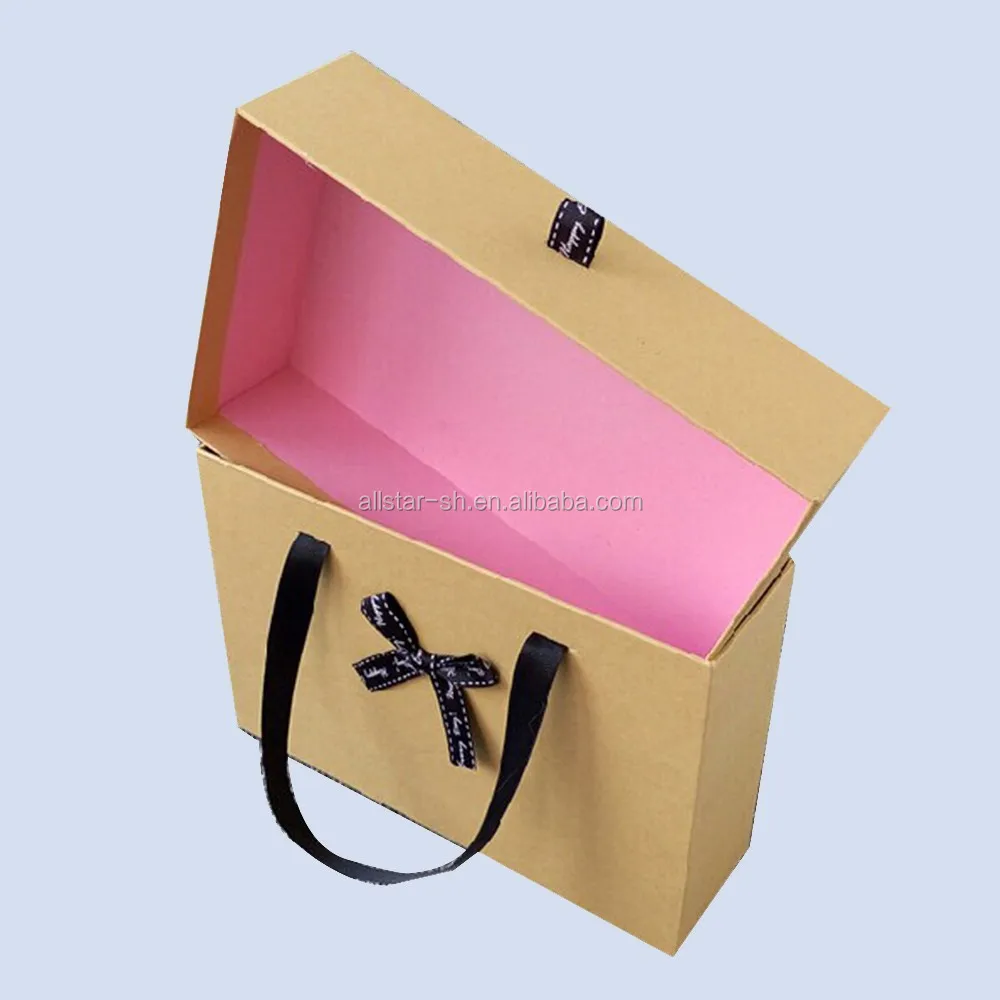 Ящик стиль сладкий подарок упаковочные коробки с ручкой