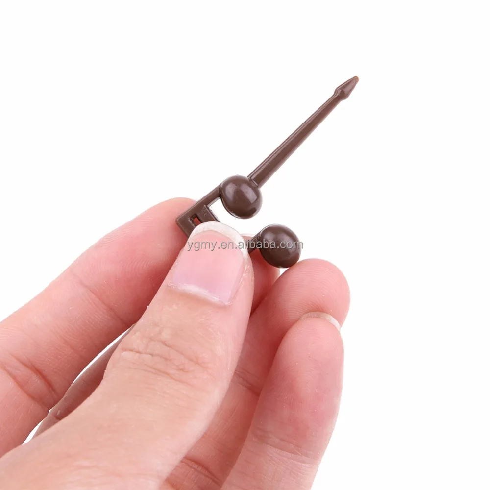 Novelty Plastic Musical Note Shape Food Fruit Fork Picks Set for Party Cake Dessert Fork Bento Accessories