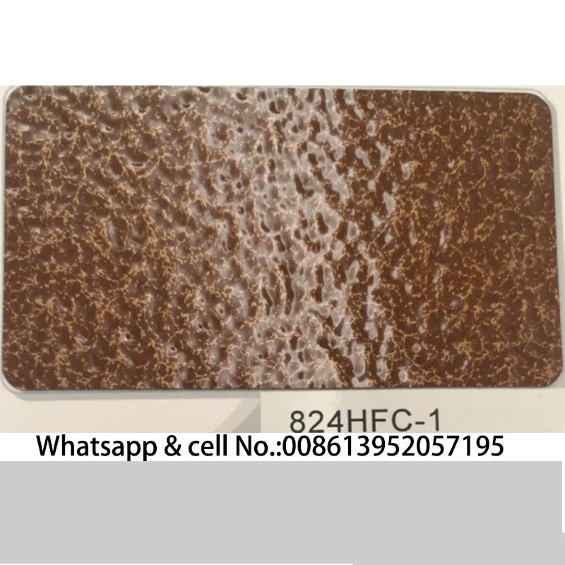 Hammered metal texture spray paint antique brass electrostatic powder coating for metal door