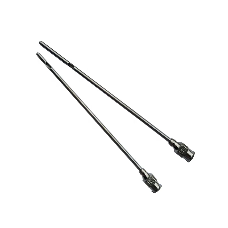 ANIMAL TREAT VETERINARY MILK PASSING NEEDLE WITH LUER LOCK HUB