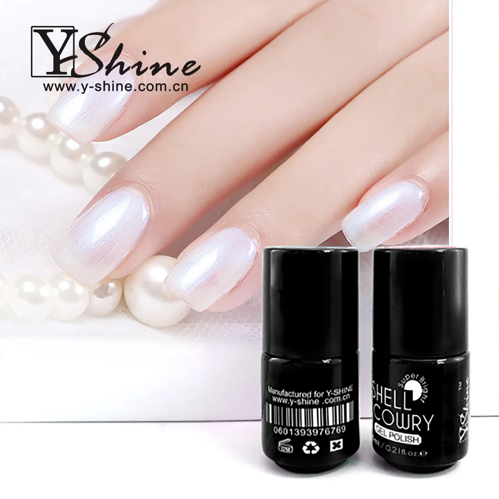 2016 Wholesale High Quality Free Sample UV LED Seashell Nail Gel Polish