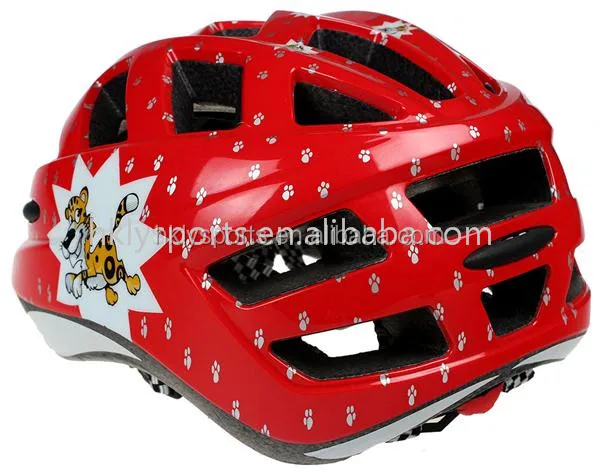 Shengtao Best Pirce ST500 18 Air Vent Cormic Pattern Bike Kids Helmet
