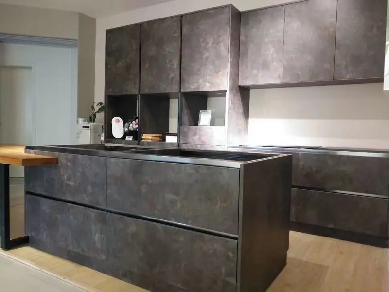 
3D laminated particle board 