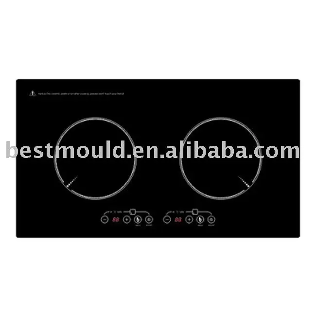 Double head induction cooker (ZC-208,220V/3100W)