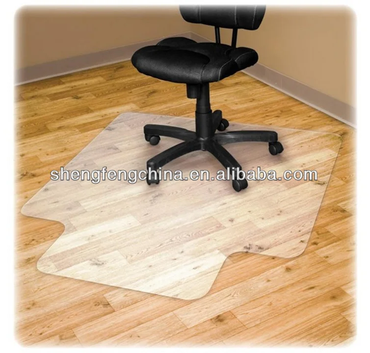 Anti-scratch Plastic sheet office chair floor mat