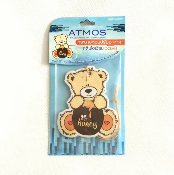 High quality custom logo car wash air freshener paper air freshener