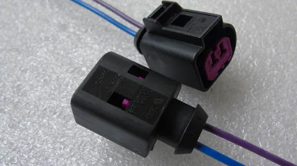 2 pin Vw Audi Alternator Wiring Connector pigtail 1J0973772 1J0 973 772