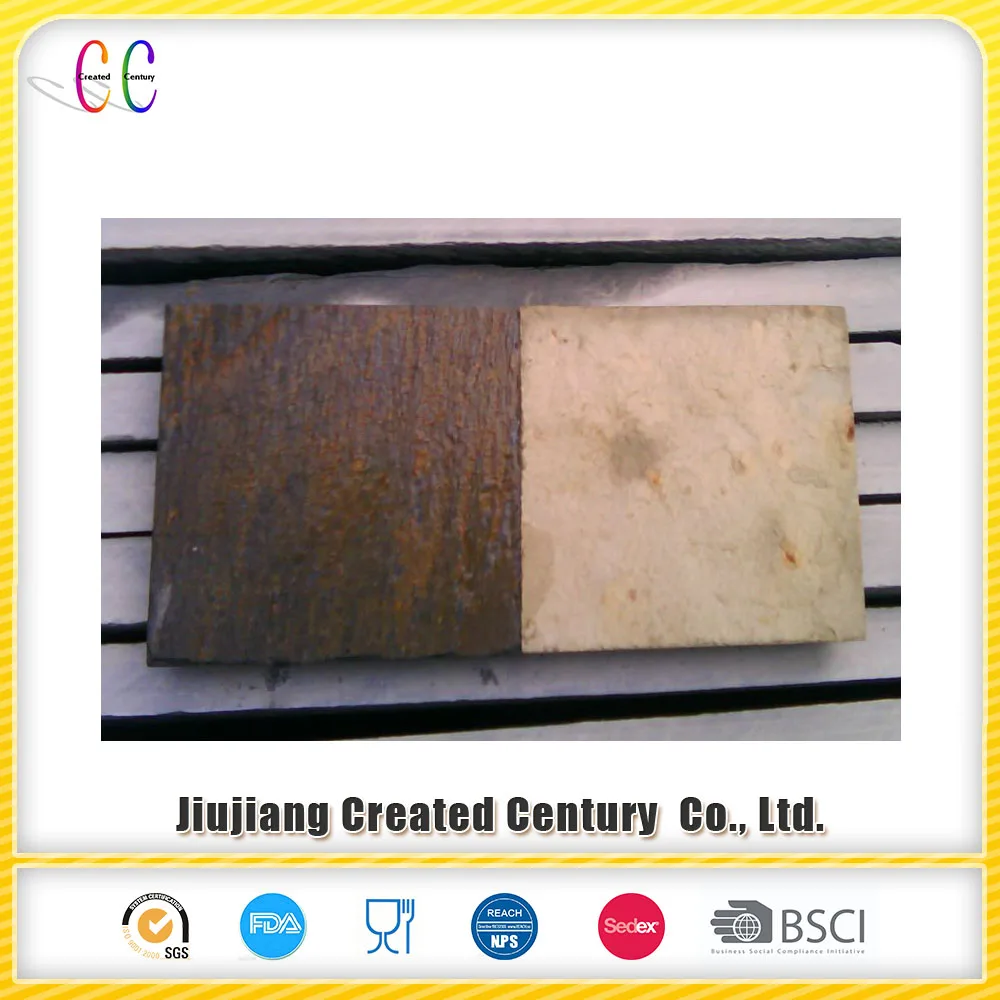 Copper slate floor tile