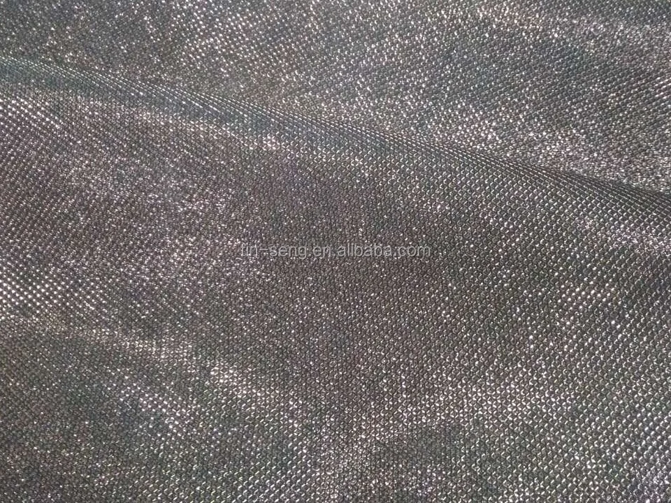 Good quality knitted mesh fabric bonding with non-woven base