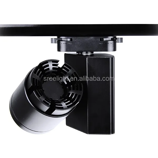 Dimmable cob led track light 4 rail spot cri90 Good Quality 30w 40w 20w COB Led Track Light