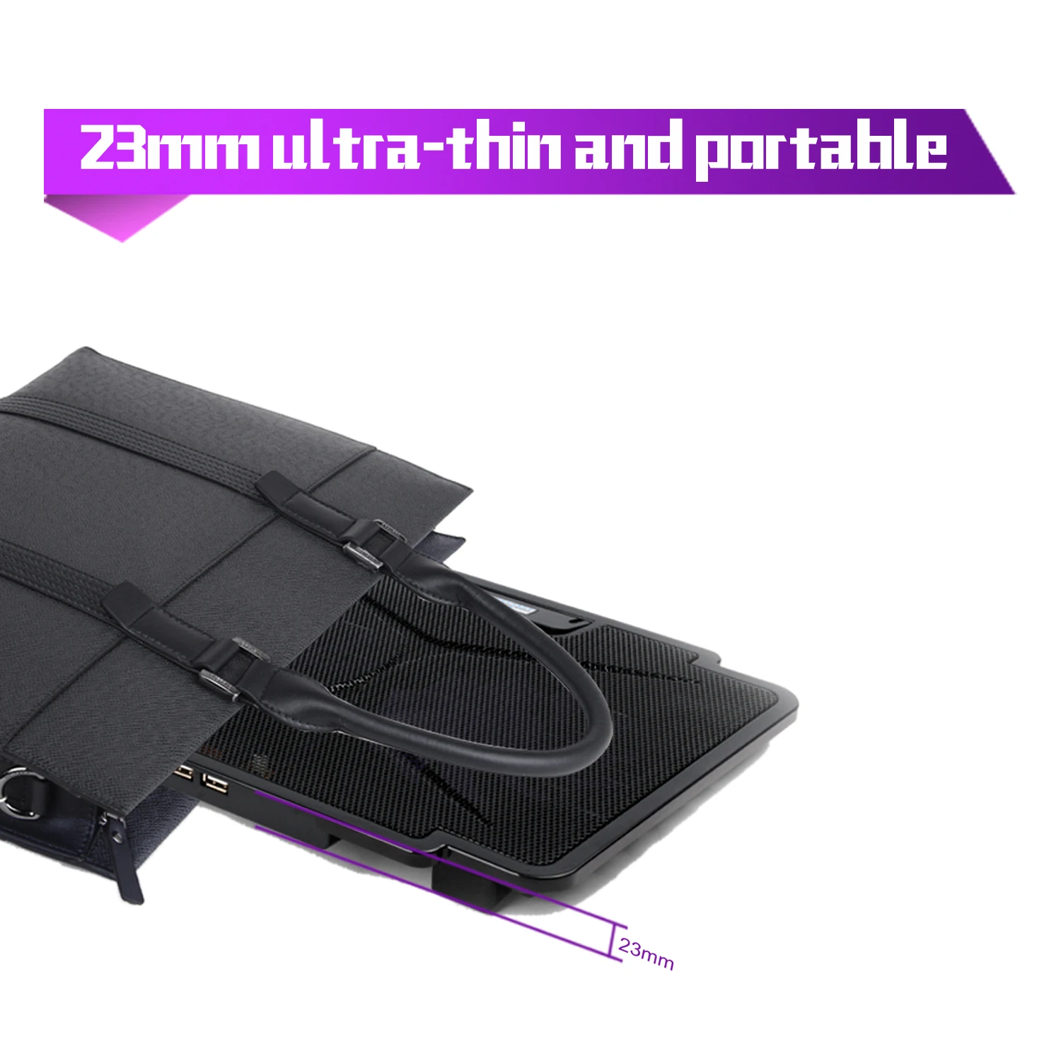 Quiet LED Base Stand for Laptop Notebook Peripherals Cooling Fan