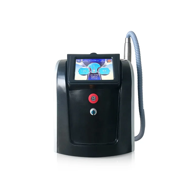 
Advanced 1064 532nm nd yag picosecond laser tattoo / pore removal machine 