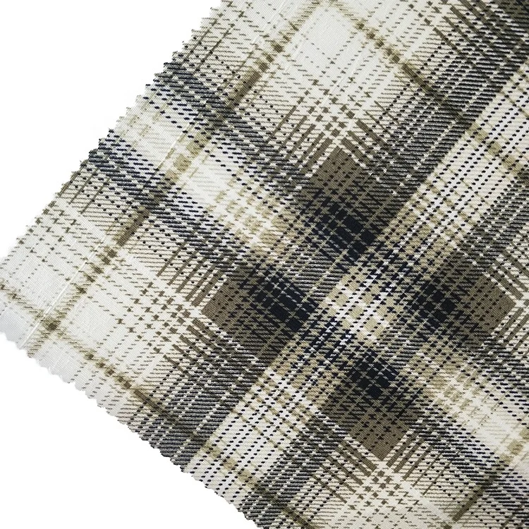 China Hot Sale Manufacture 4 Way Printed Stretch Polyester Spandex Woven Fabric For Clothes