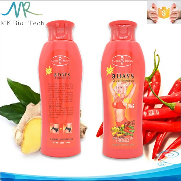 Aichun beauty 3 Days slimming cream chili and ginger weight loss burning fat cream