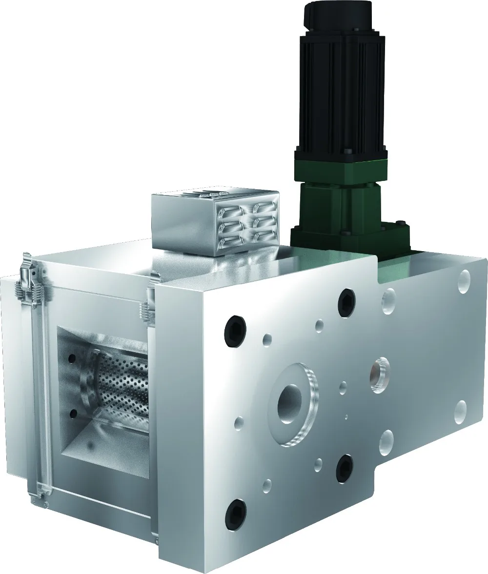 Manual Control Rotary Screen Changer For Recycling Plastic Extrusion Die Head